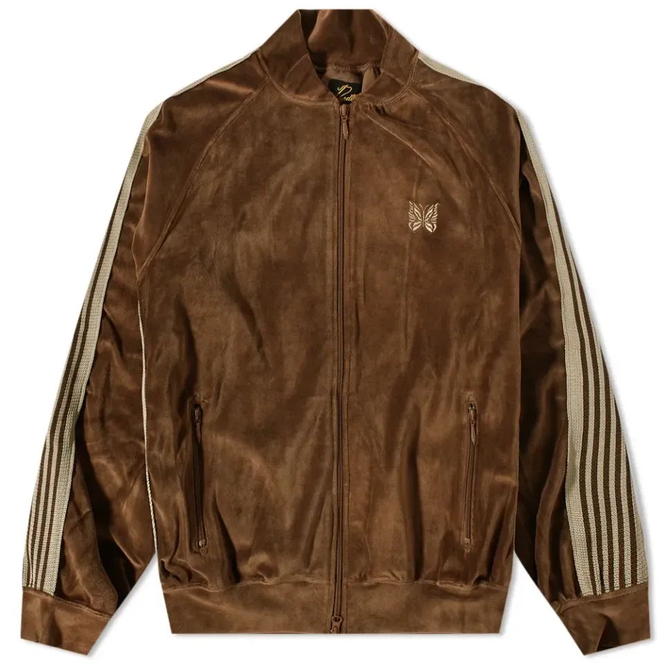 Velour Track Jacket