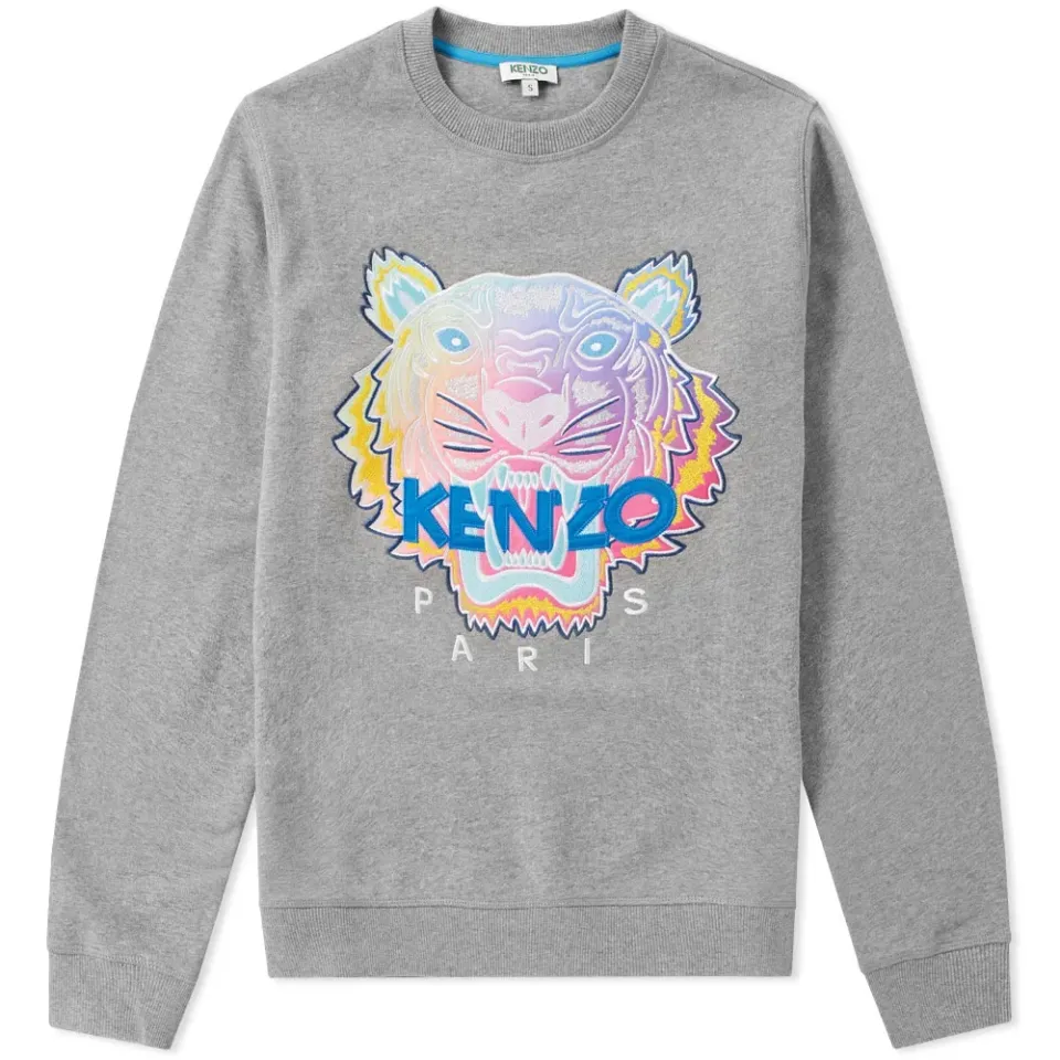 Rainbow Tiger Crew Sweat