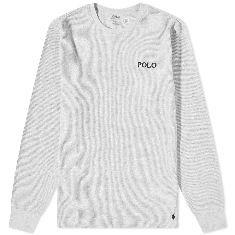 Long Sleeve Mini Waffle T-Shirt