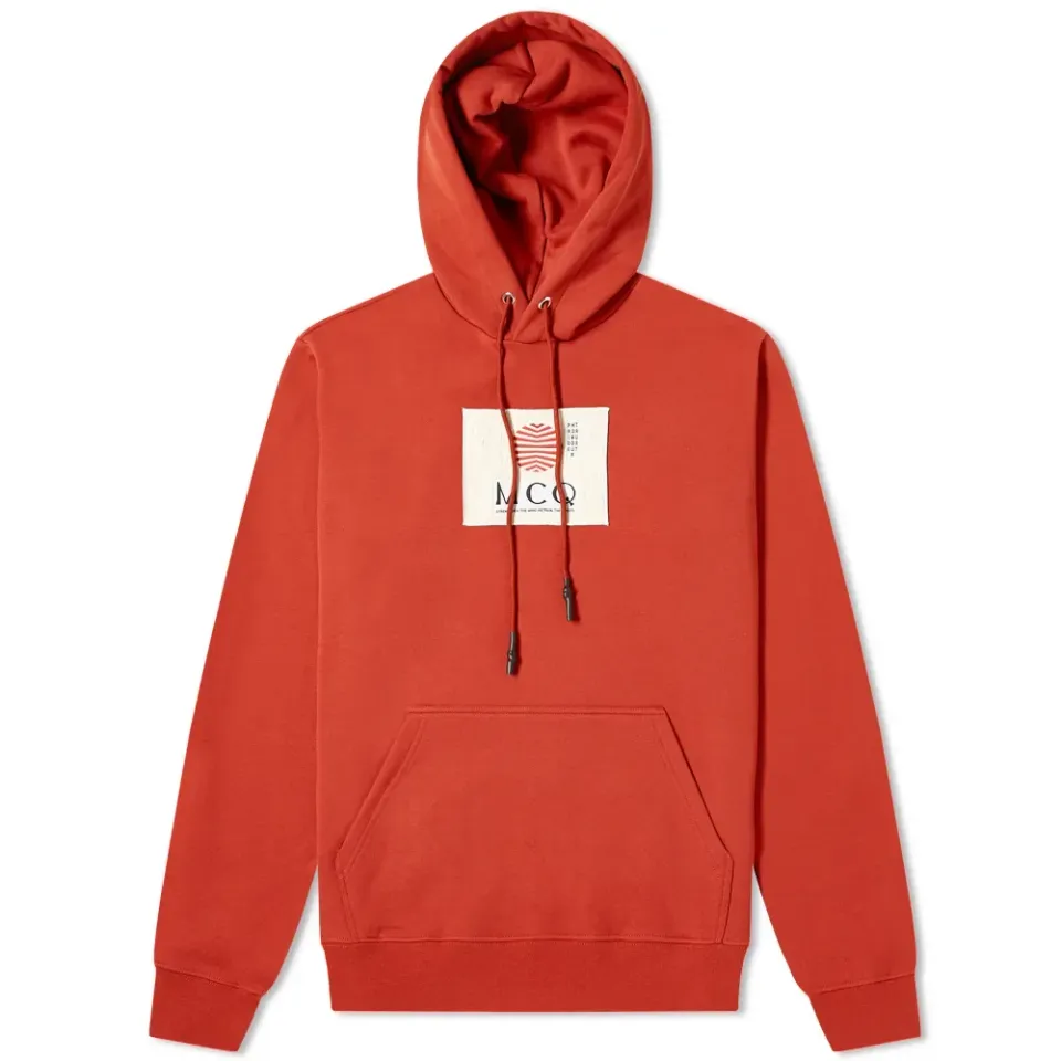 McQ Alexander McQueen Box Sunlogo Popover Hoody