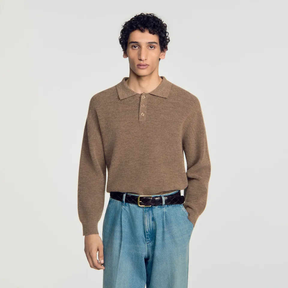 Braided veg-tanned leather belt