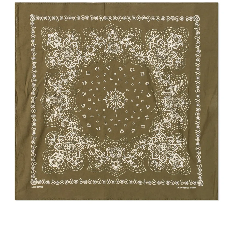 Bandana Print Neckerchief