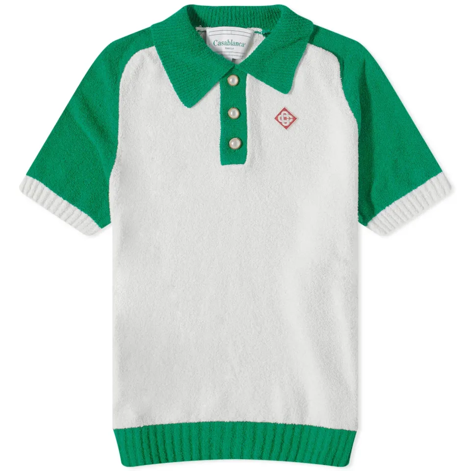 Colour Block Boucle Polo