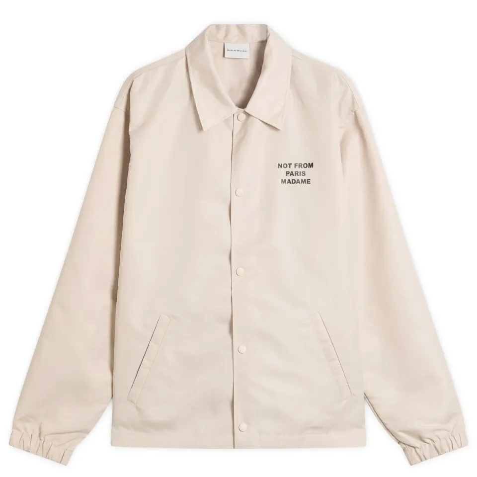 Slogan Coach Jacket