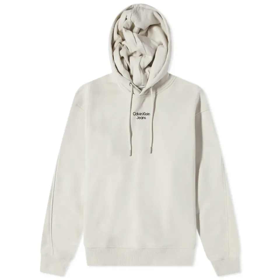 Stacked Logo Hoodie