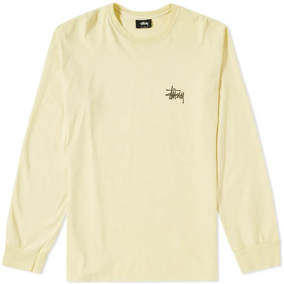 Long Sleeve Basic Pigment Dyed Tee