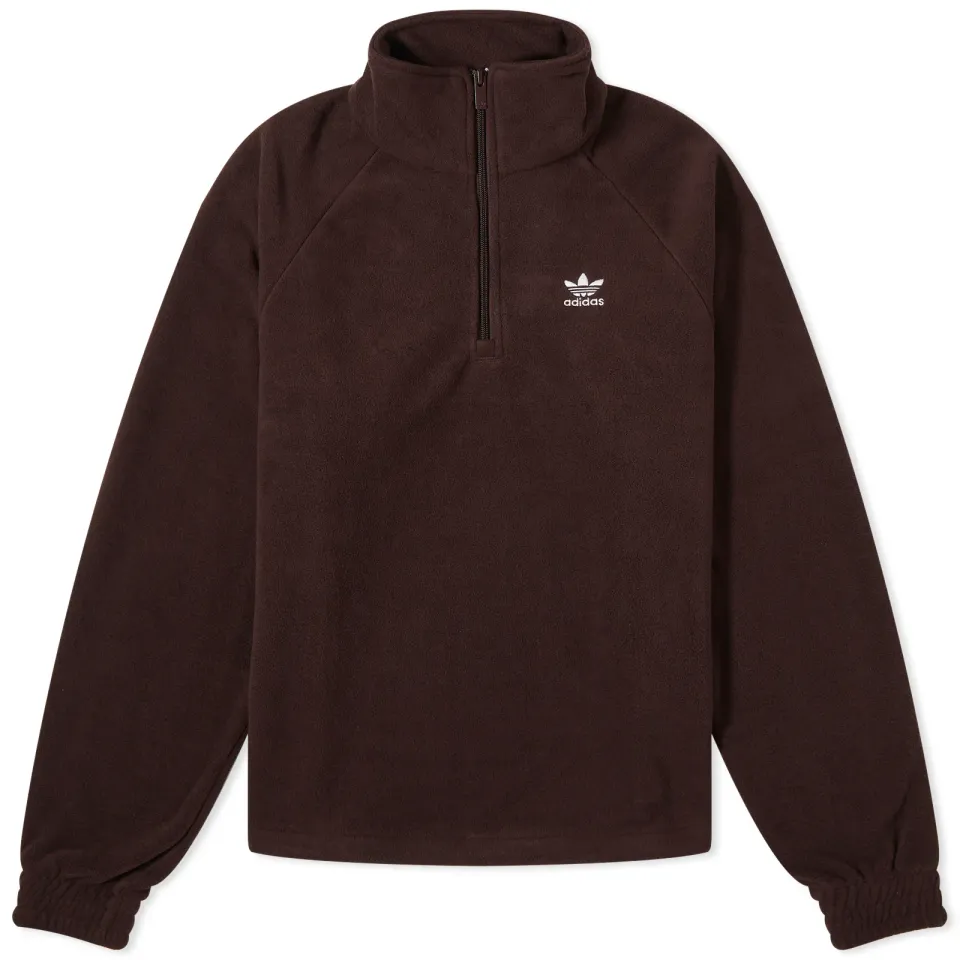 Neutral Court 1/4 Zip Track Top