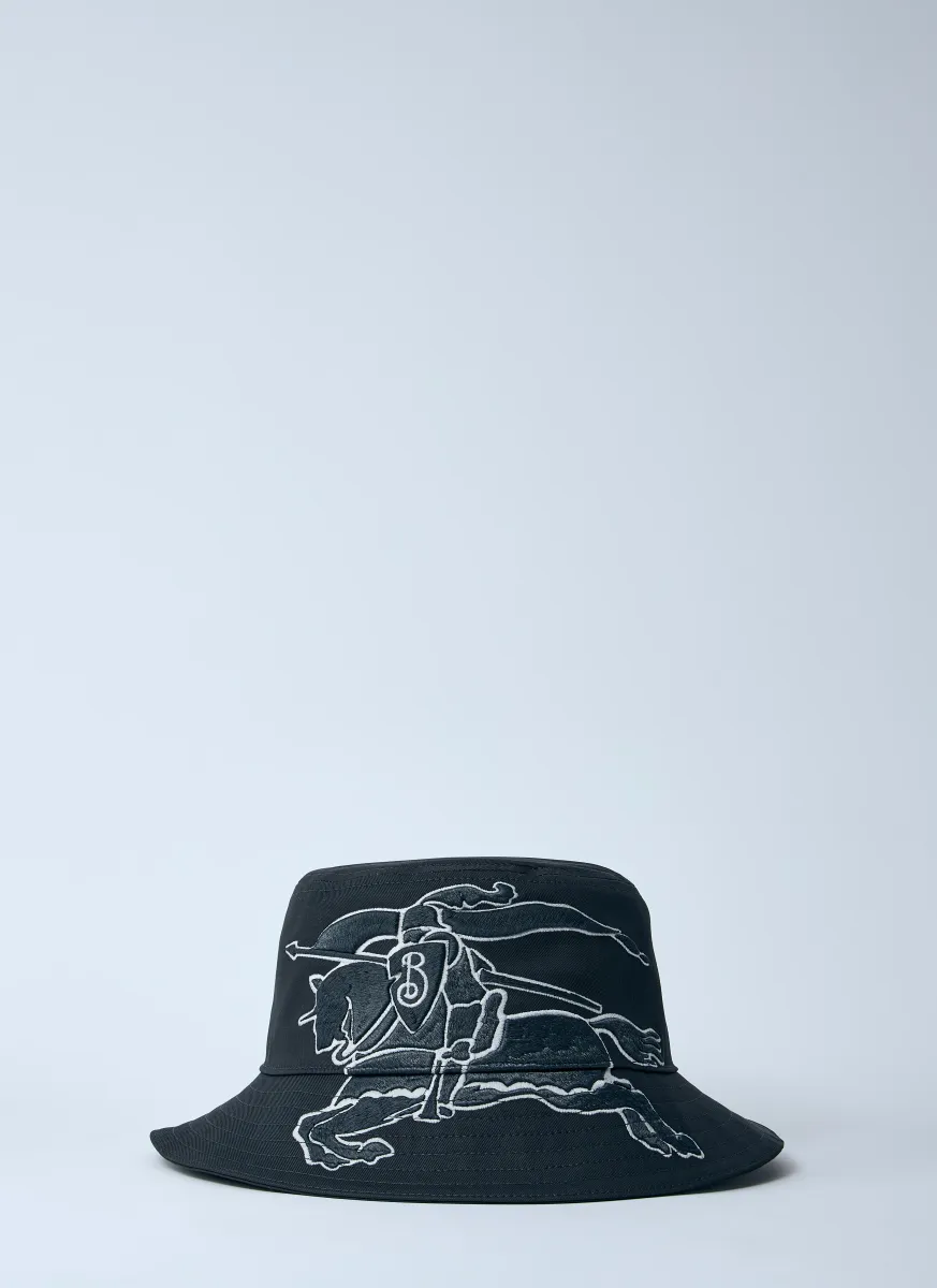 Logo Motif Bucket Hat