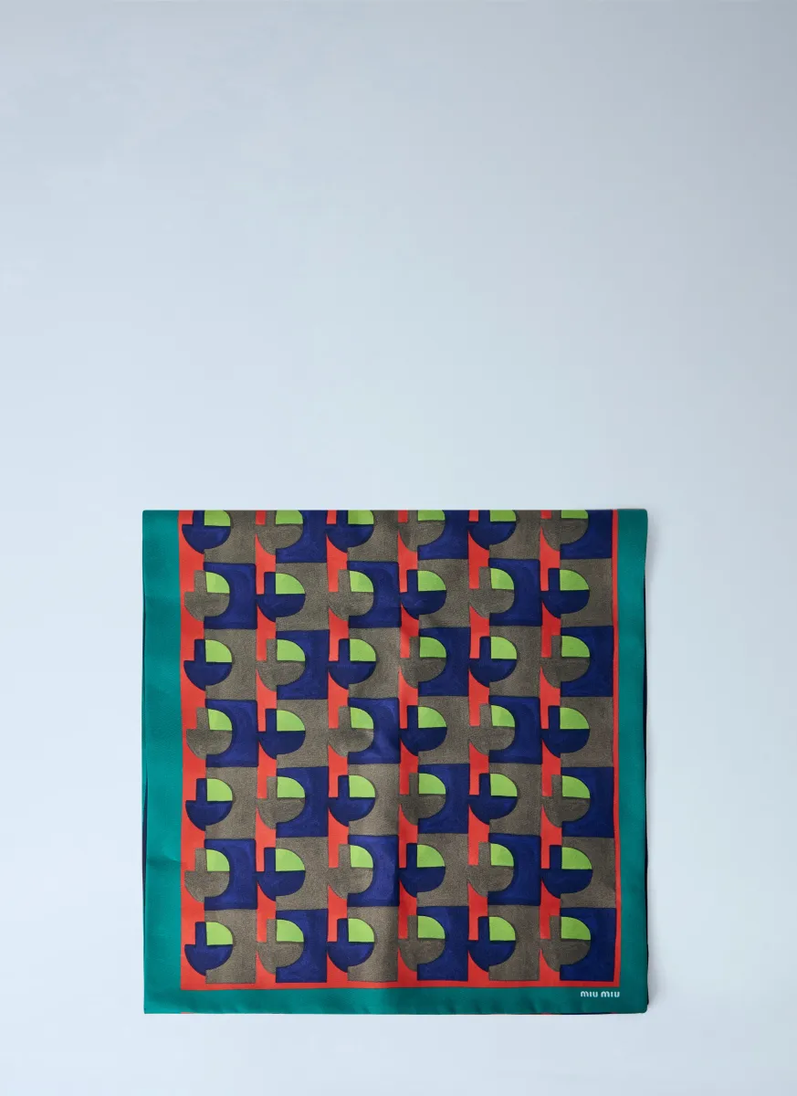 Printed Silk Scarf