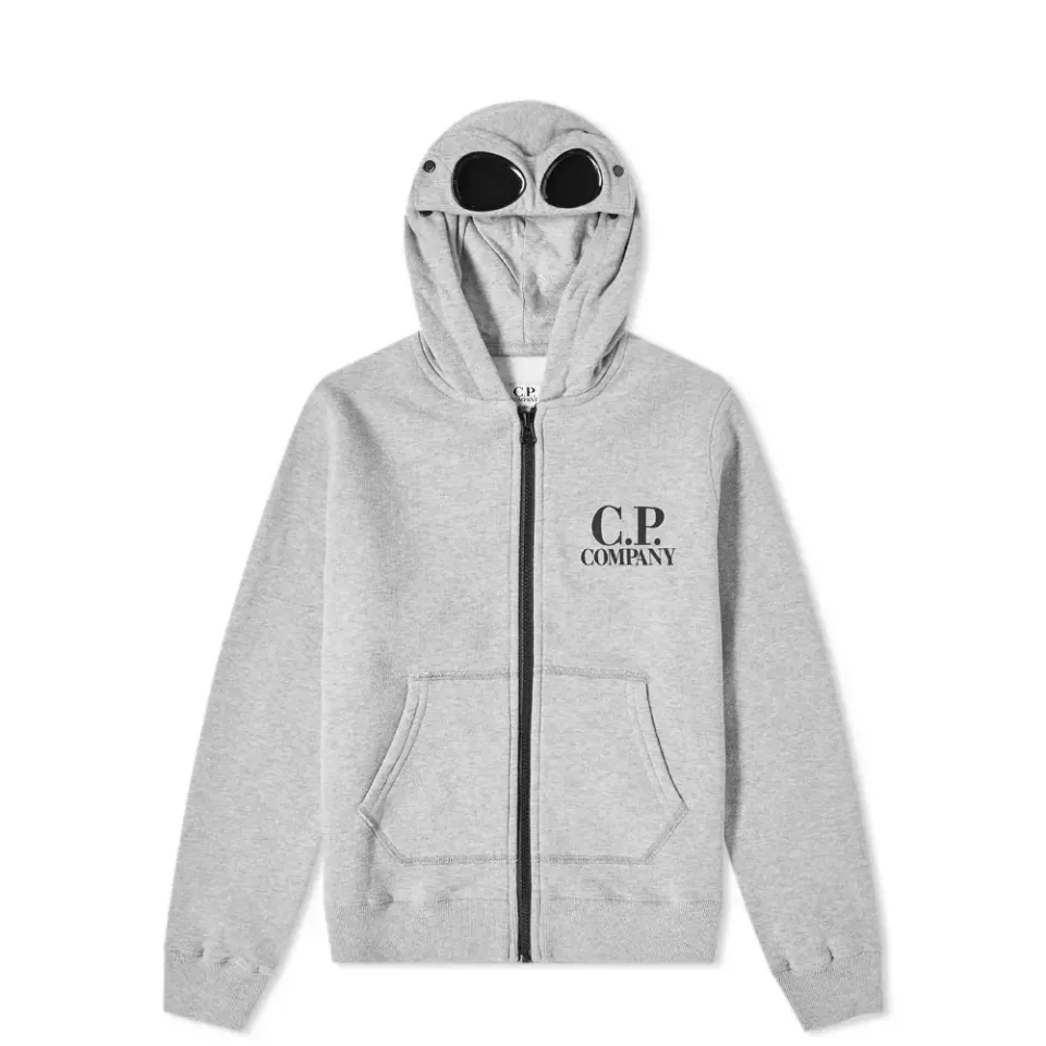 Zip Through Goggle Hoodie