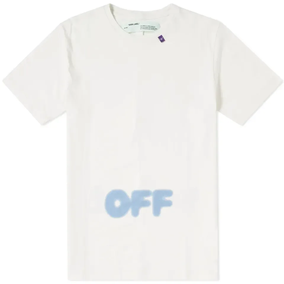 Blurred Off Slim Tee