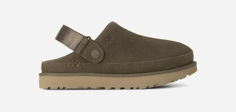Goldenstar Clog, Suede/Polyester