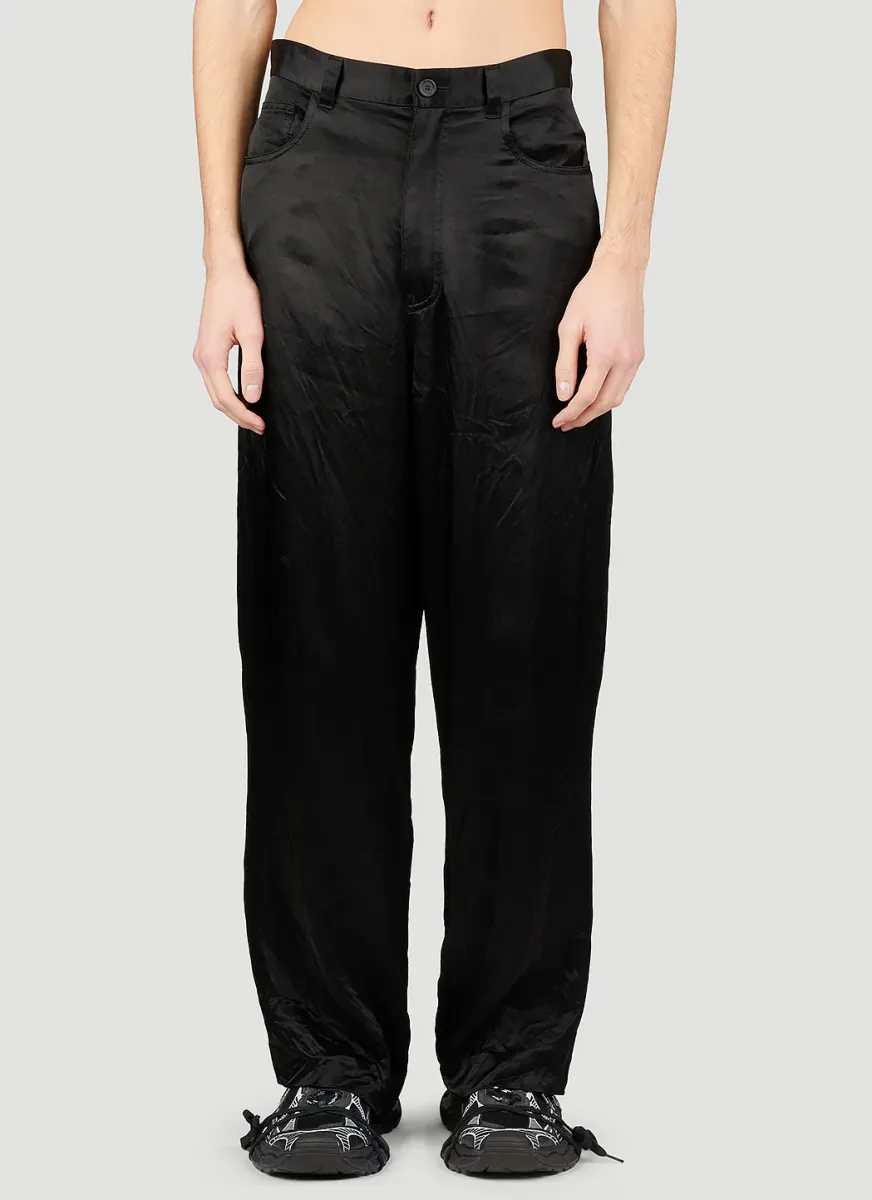Five Pocket Satin Pants