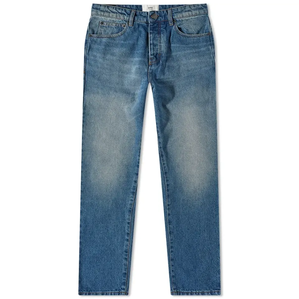 AMI Tapered Fit Jeans