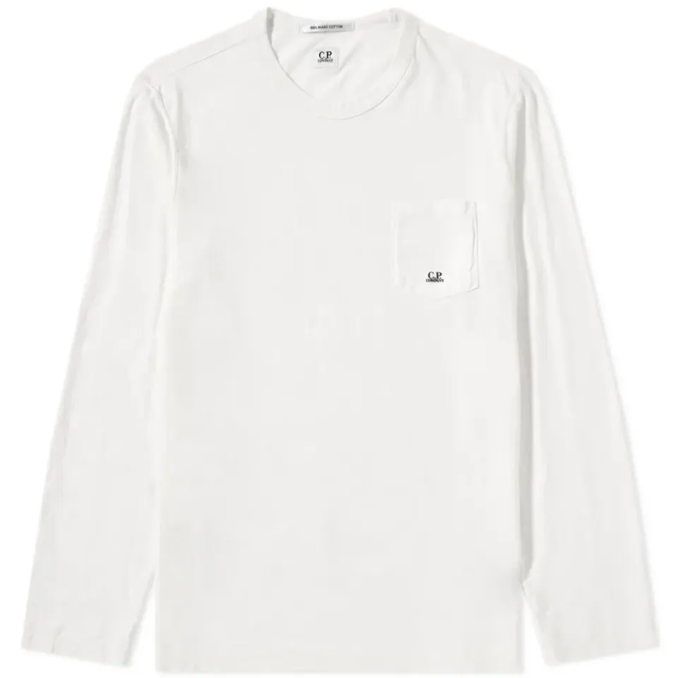 Long Sleeve Pocket Logo Tee