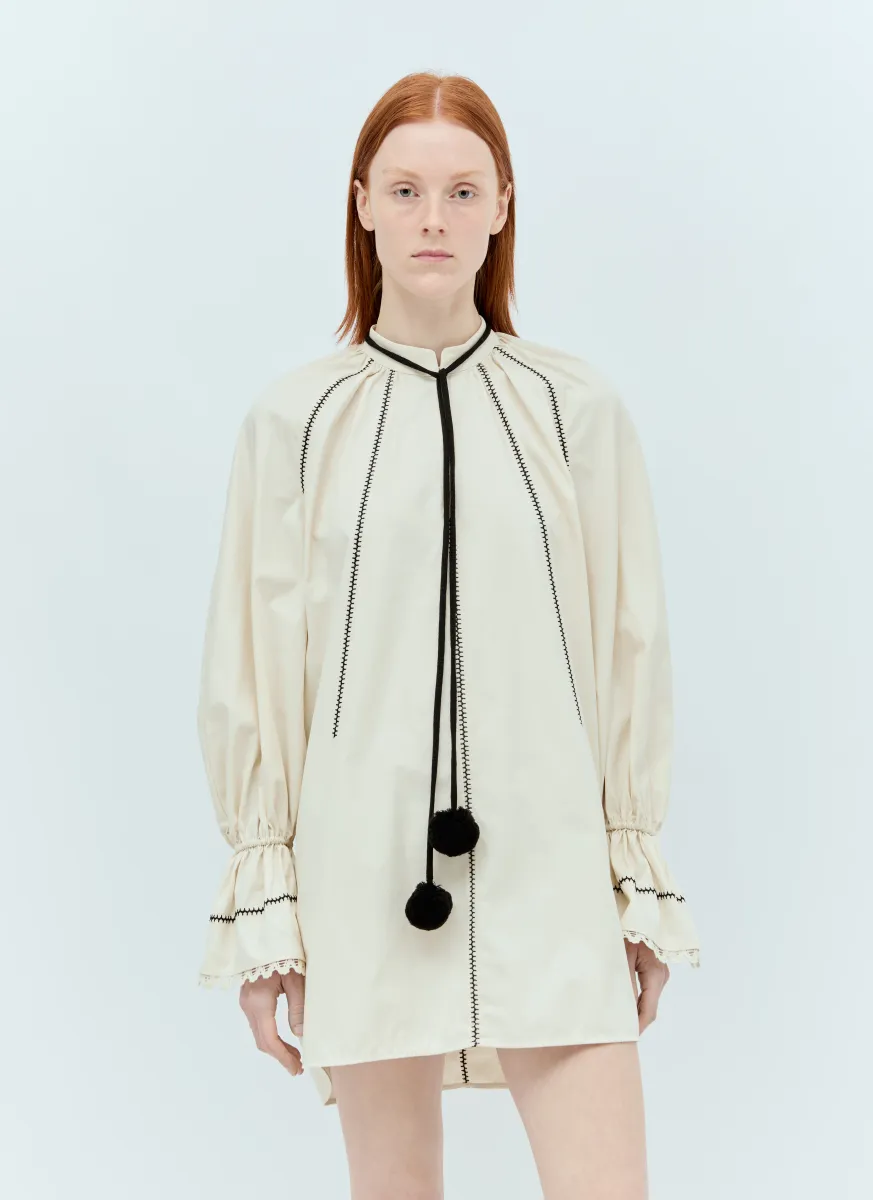 Twill Shirt Dress