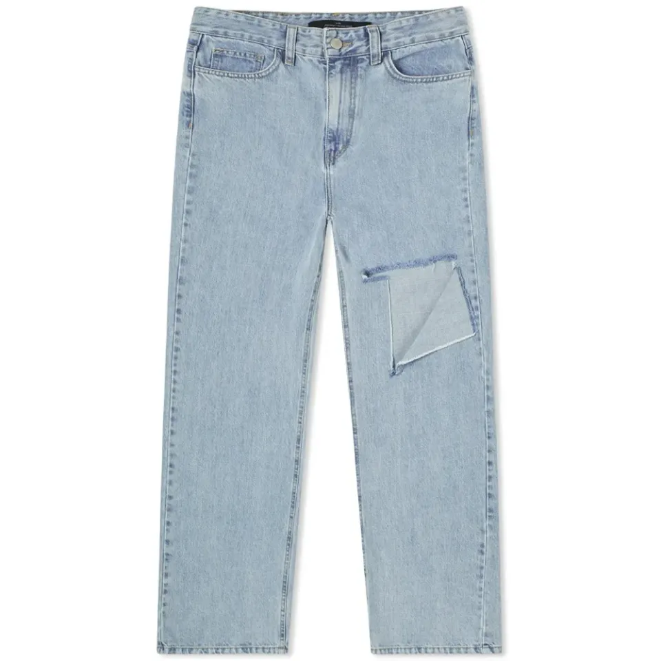 Baggy Jeans With Side Slit