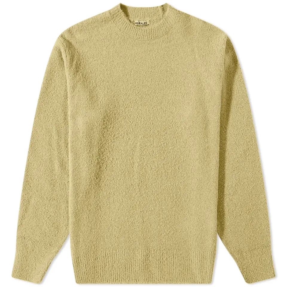 Cotton Linen Crew Knit