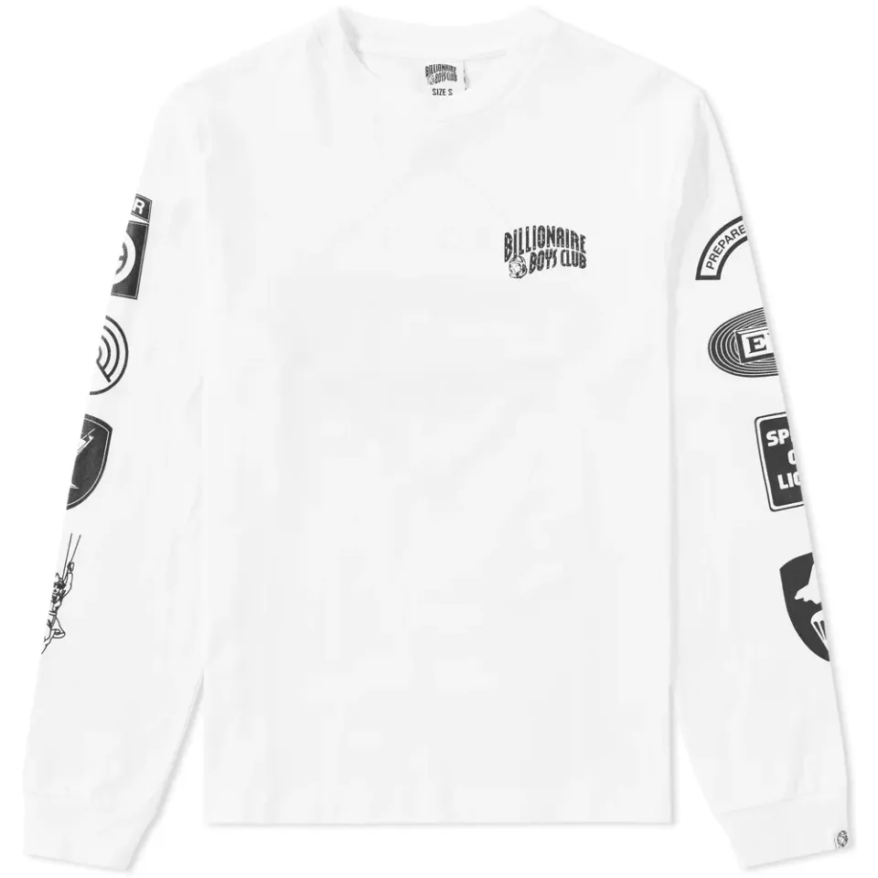Long Sleeve Aviation Print Tee