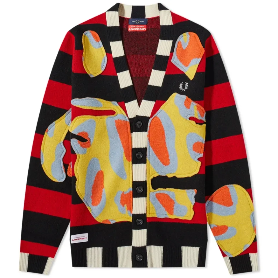 x Charles Jeffrey Loverboy Stripe Cardigan