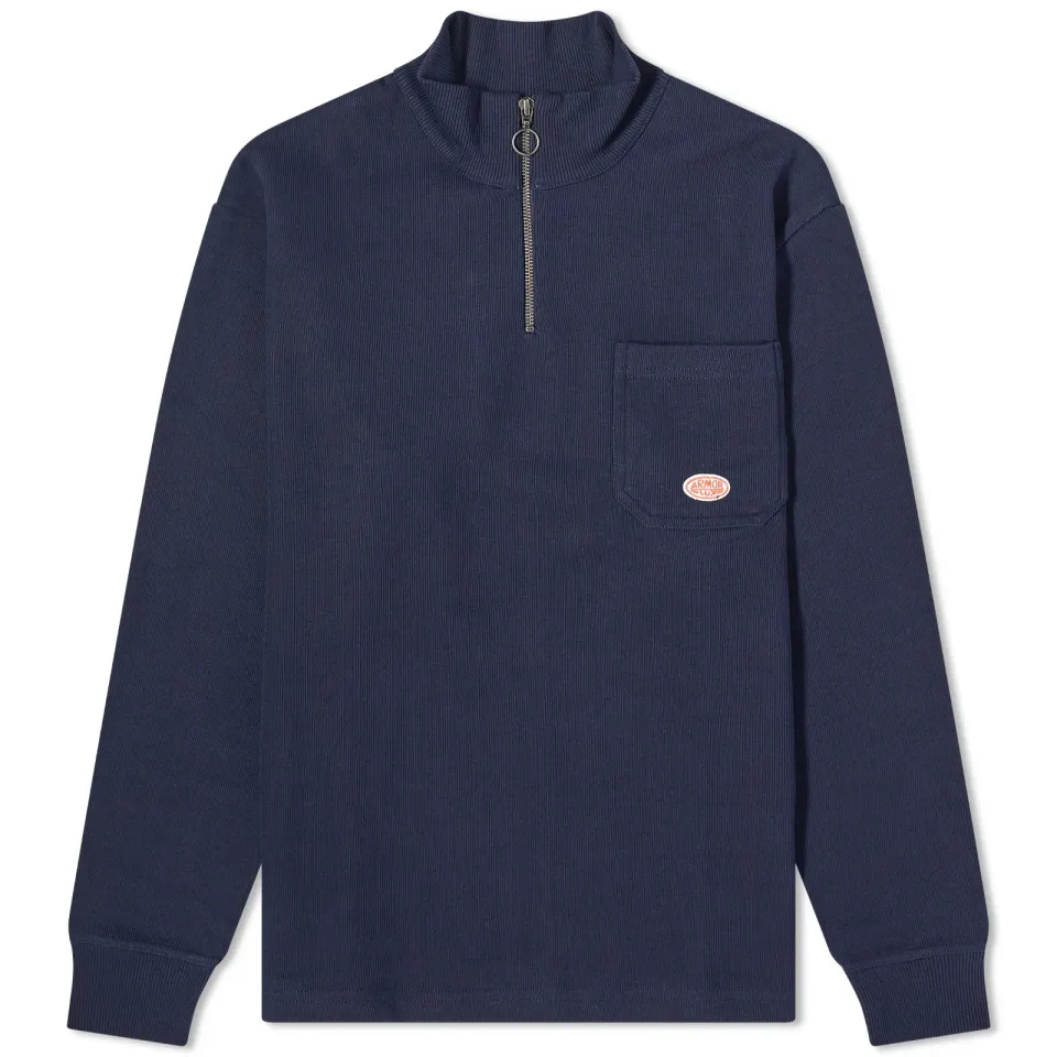 Half Zip Pocket Sweat