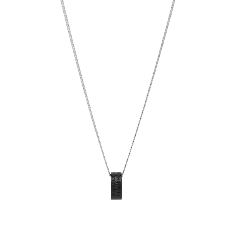 6 Logo Ring Necklace