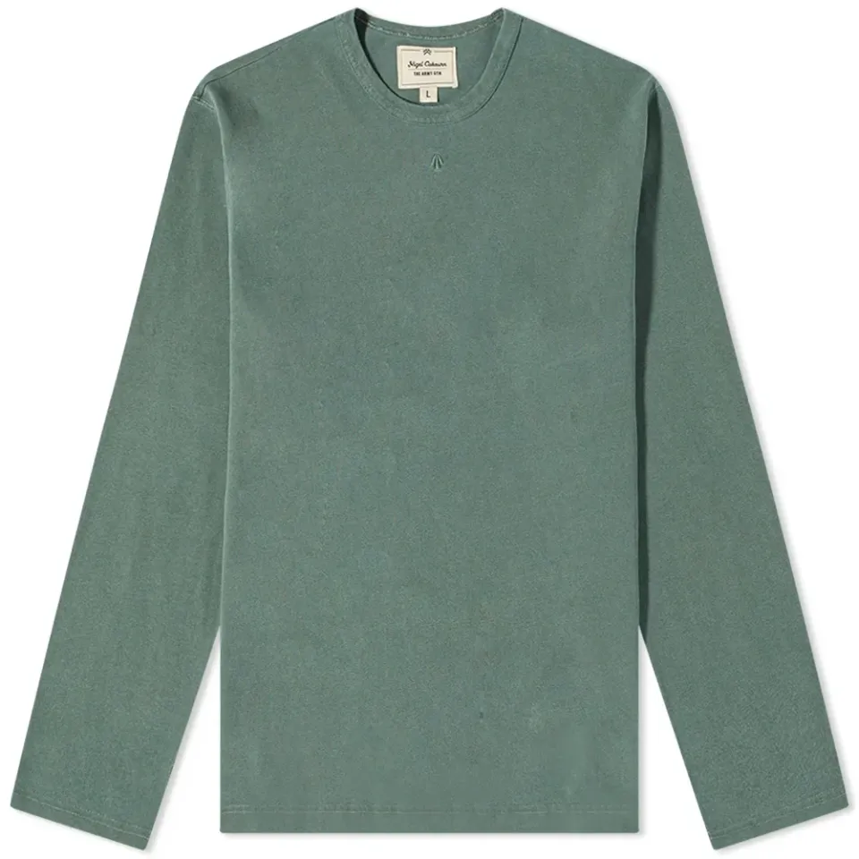 Long Sleeve Embroidered Arrow T-Shirt
