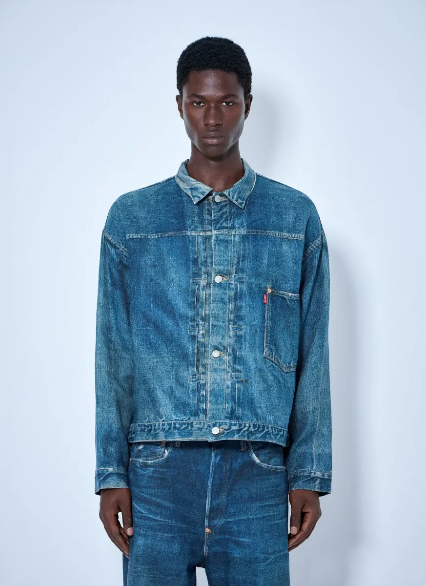x Levi's Strauss Linen Denim Jacket