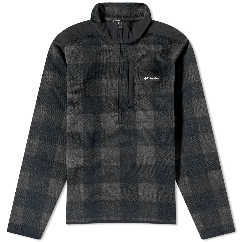 Sweater Weather II Printed Half Zip Fleece