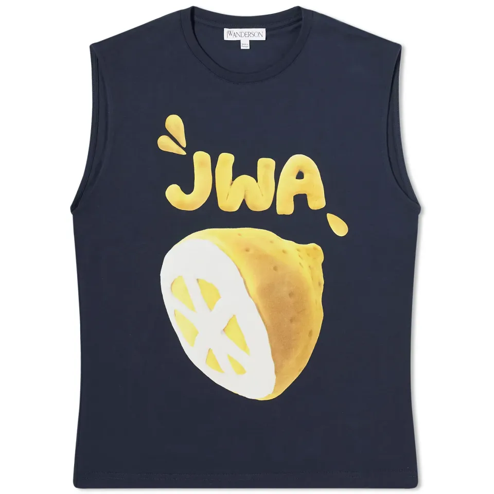 Lemon Print Tank Top