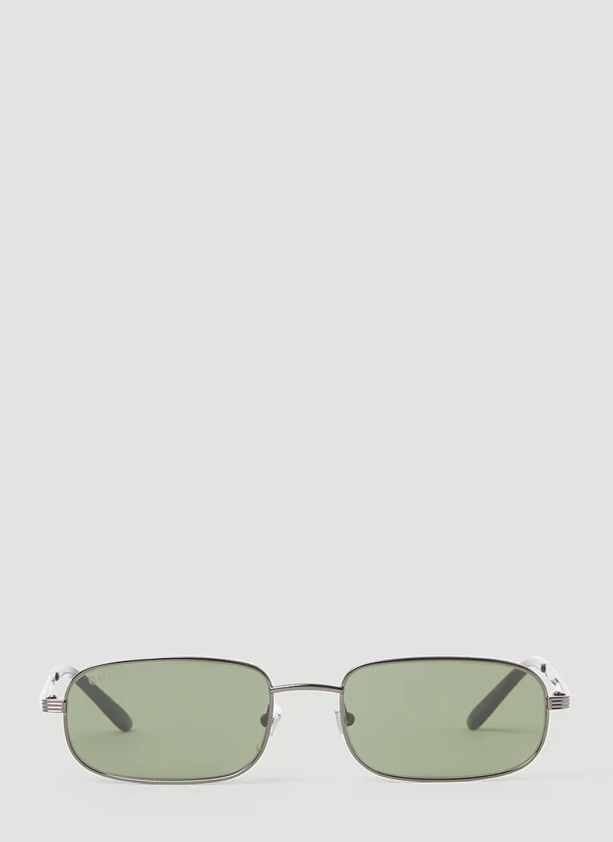 Rectangular Frame Sunglasses