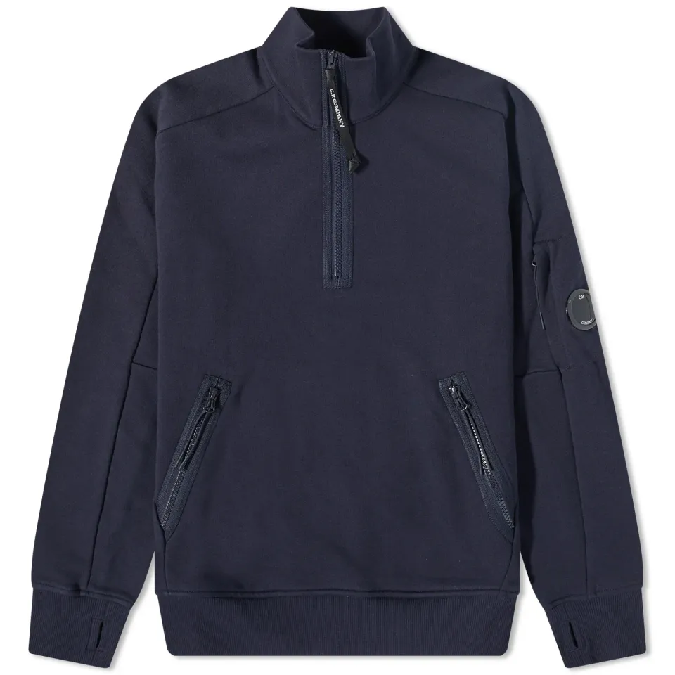Lens Detail Quarter Zip Sweat
