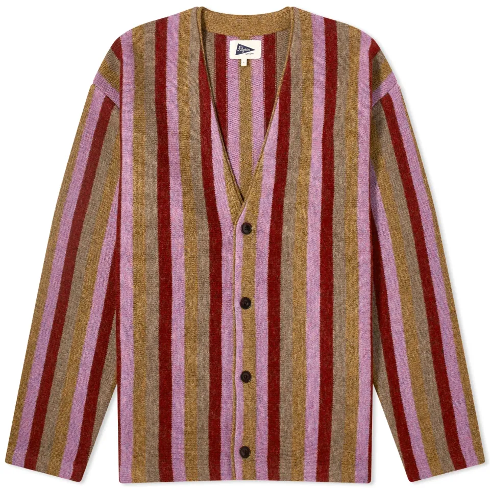 Kanoa Stripe Knit Cardigan
