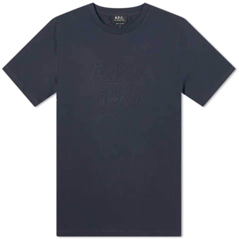 A.P.C. Hartman Embossed Logo T-Shirt