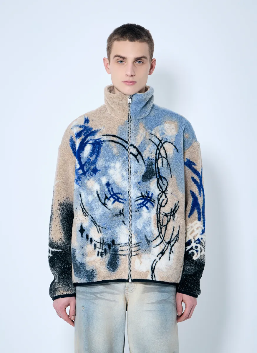 Teddy Jacquard Jacket