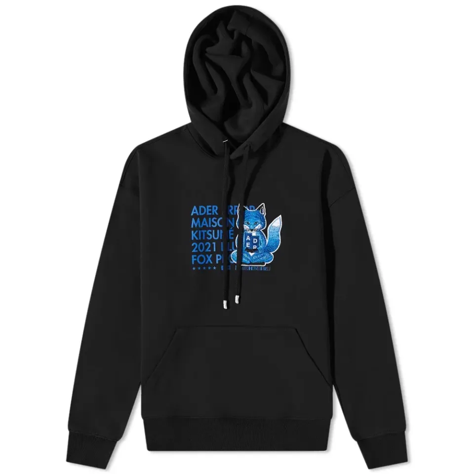 Maison Kitsuné X ADER error Meditation Fox Hoodie