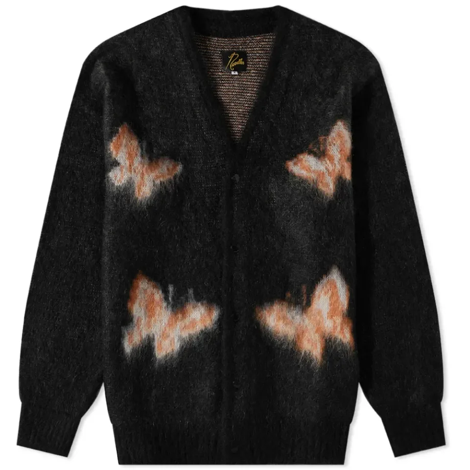 END. x Needles Mohair Cardigan