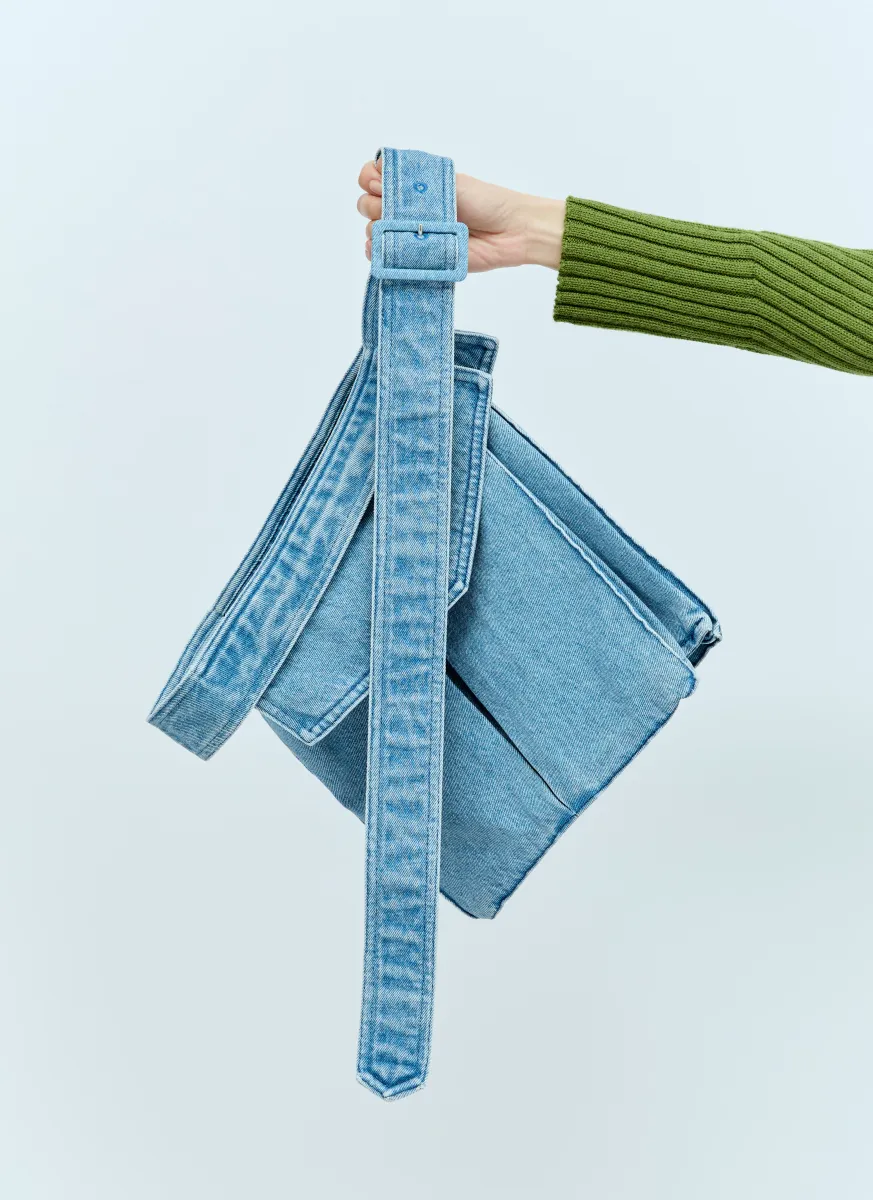 Denim Flap Pocket Belt