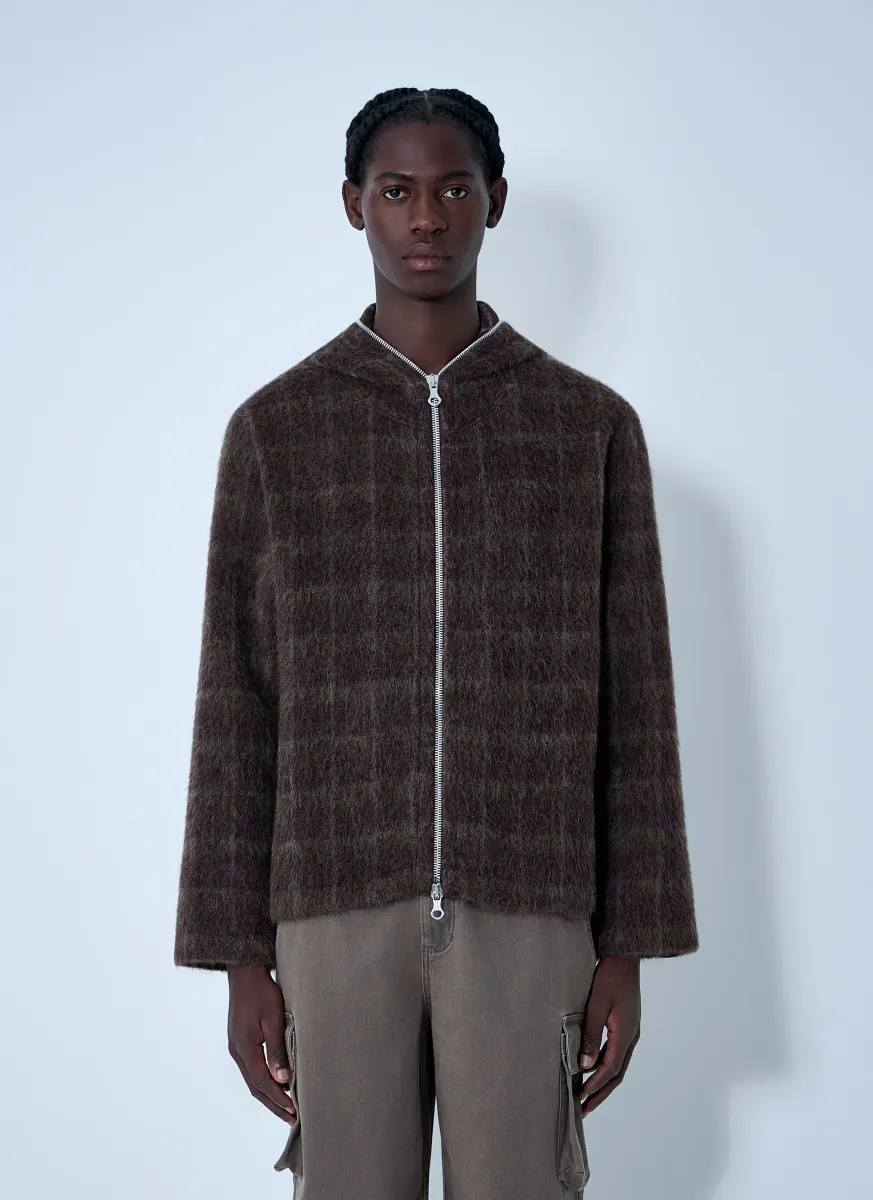 Full Zip-Up Hooded Jacket