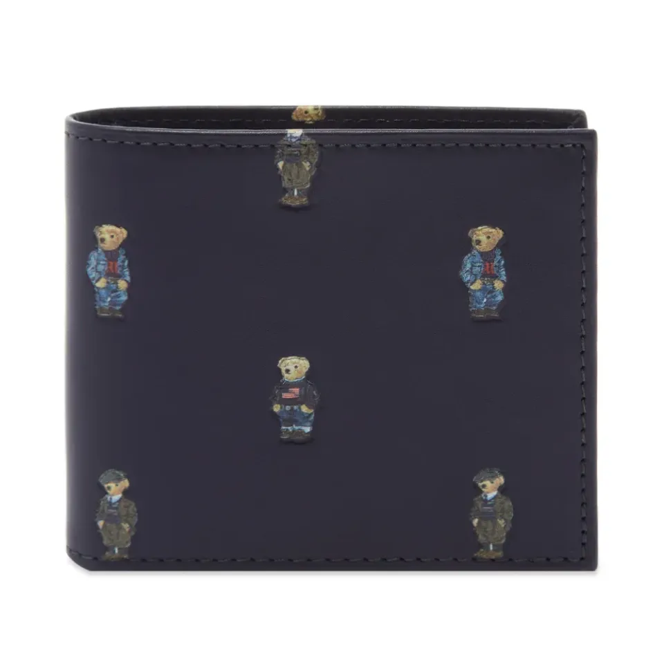 All Over Bear Billfold Wallet
