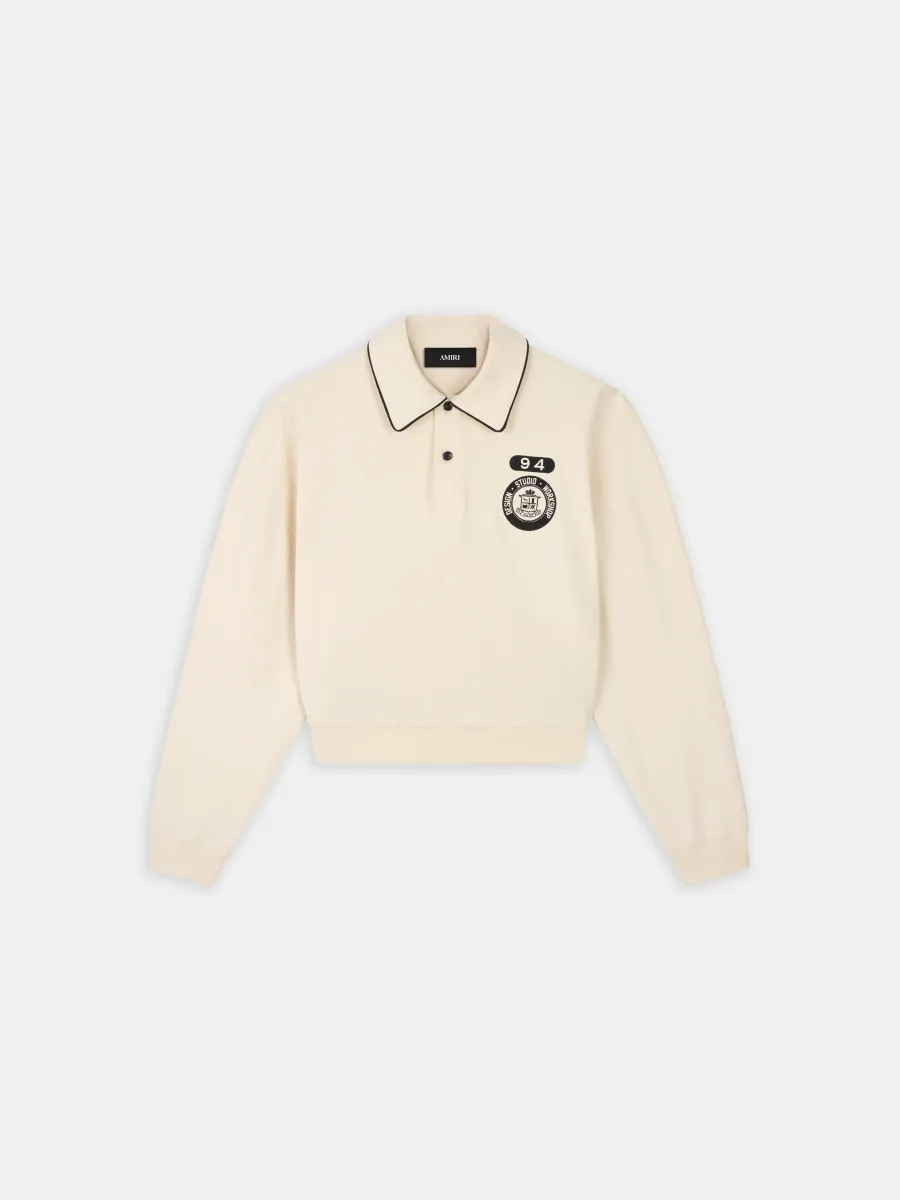 WOMEN - WOMEN'S COLLEGIATE POLO - Alabaster