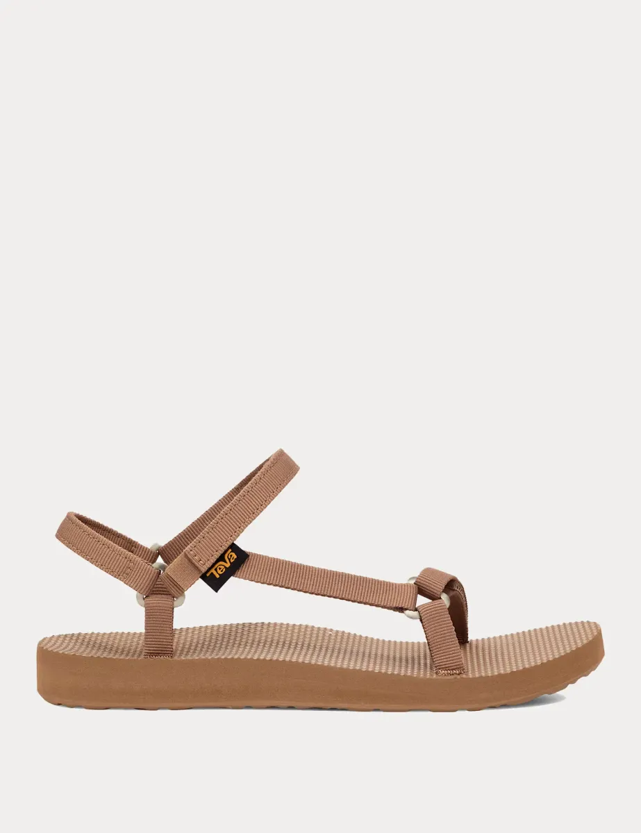 Original Universal Slim Flat Sandals Tan