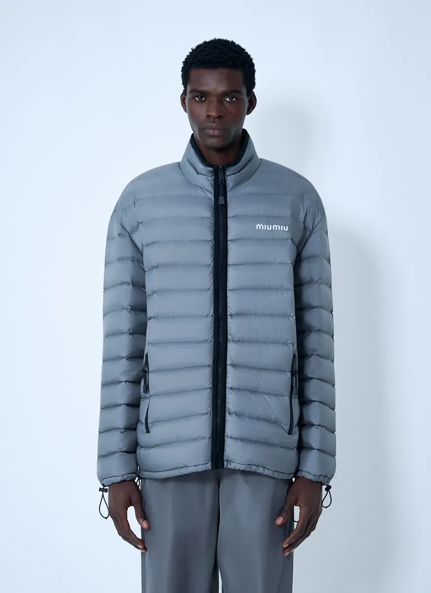 Lightweight Pongé Down Jacket