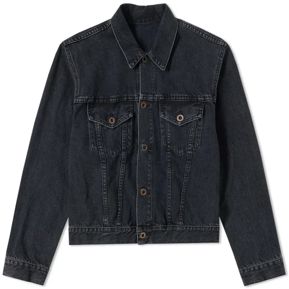 Triangle Skull Denim Jacket