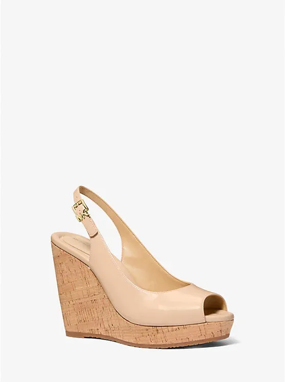 Rosie Patent Leather Wedge Sandal