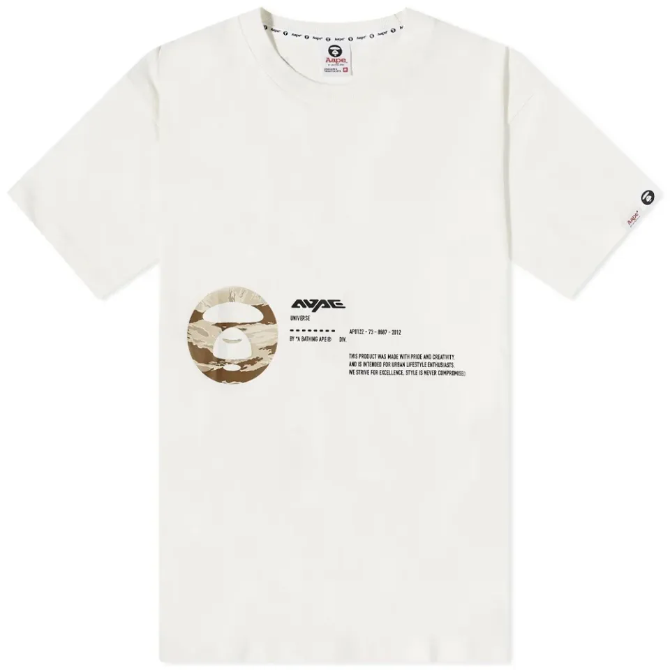 AAPE Camo Logo Tee