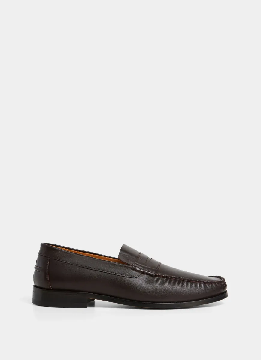 Cobham Leather Saddle Loafer