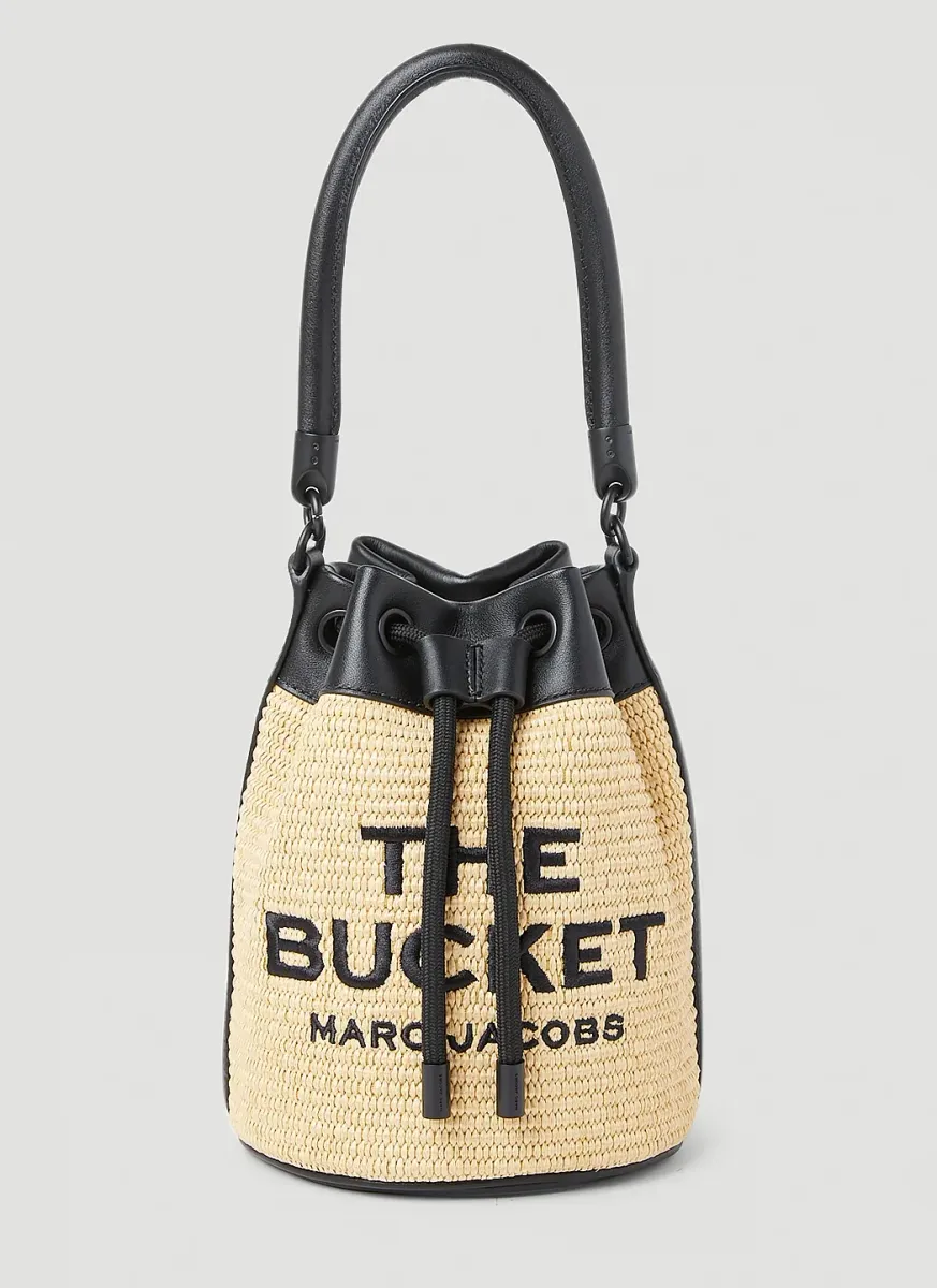 Straw Bucket Bag