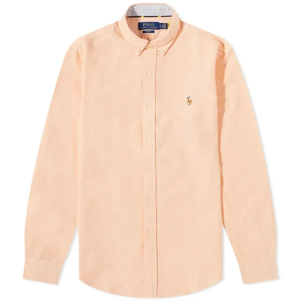 Slim Fit Button Down Oxford Shirt