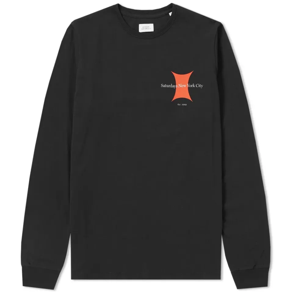 Saturdays Long Sleeve Super Ellipse Tee